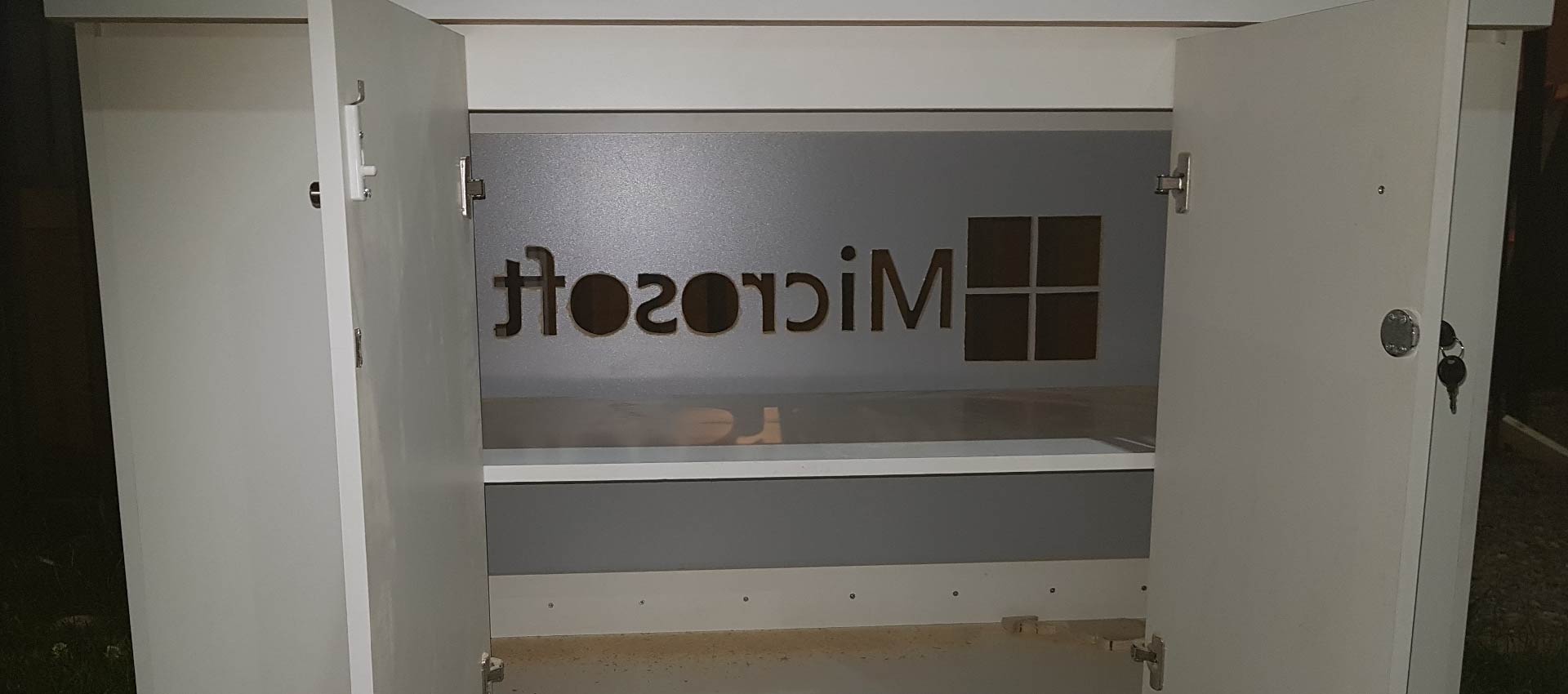 Evento Letras Fabricacion Logo Microsoft